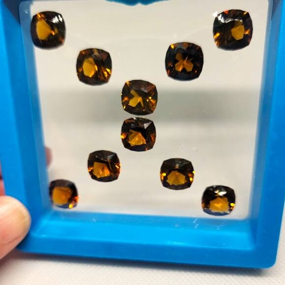 10 Gorgeous Matched Citrines for Bracelet or Necklace!! - Picture 4 of 4